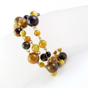 Dana Buchman Bracelet Brown Earth Tones